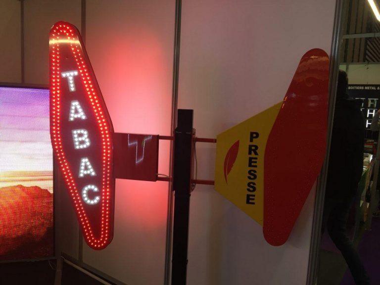 Enseigne lumineuse tabac