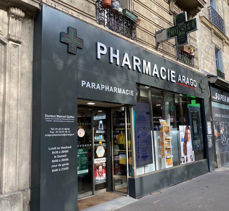 Enseigne lumineuse pharmacie